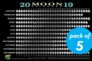 Image for 2019 Moon Calendar Card (5 pack)