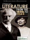 Image for American Literature from the 1850s to 1945