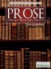 Image for Prose: literary terms and concepts