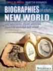 Image for Biographies of the New World: Leif Eriksson, Henry Hudson, Charles Darwin, and more