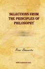 Image for Selections From The Principles of Philosophy