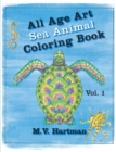 Image for All Age Art -- Sea Animal Coloring Book : Volume 1