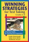 Image for Winning Strategies for Test Taking, Grades 3-8 : A Practical Guide for Teaching Test Preparation