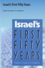 Image for Israel&#39;s First Fifty Years