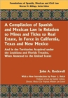 Image for A Compilation of Spanish and Mexican Law