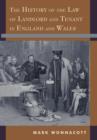 Image for The History of the Law of Landlord and Tenant in England and Wales