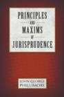 Image for Principles and Maxims of Jurisprudence