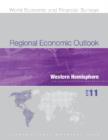 Image for Regional Economic Outlook : Western Hemisphere, April 2011