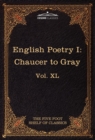 Image for English Poetry I