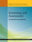 Image for Screening and assessment for people with co-occurring disorders