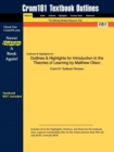 Image for Outlines &amp; Highlights for Introduction to the Theories of Learning by Matthew Olson