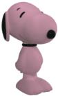 Image for 8&quot; Snoopy Flocked Vinyl Figure: Pink