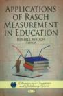 Image for Applications of Rasch Measurement in Education