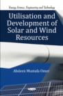 Image for Utilisation &amp; Development of Solar &amp; Wind Resources