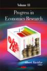 Image for Progress in economics researchVolume 18