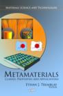 Image for Metamaterials : Classes, Properties &amp; Applications