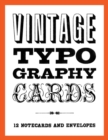 Image for Vintage Typography Notecards