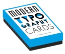 Image for Modern Typography Notecards : 12 Notecards and Envelopes