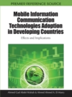 Image for Mobile Information Communication Technologies Adoption in Developing Countries