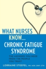 Image for What Nurses Know...Chronic Fatigue Syndrome