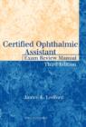 Image for Certified Ophthalmic Assistant Exam Review Manual