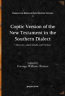 Image for Coptic Version of the New Testament in the Southern Dialect (Vol 3)