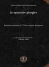 Image for Le synaxaire georgien : Redaction ancienne de l’Union armeno-georgienne