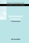 Image for Environmental economics  : a theoretical inquiry