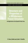 Image for Structure and properties of a wilderness travel simulator  : an application to the Spanish Peaks area