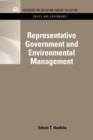 Image for Representative Government and Environmental Management