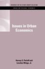 Image for Issues in Urban Economics