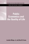 Image for Public Economics and the Quality of Life