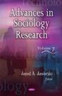 Image for Advances in Sociology Research : Volume 7