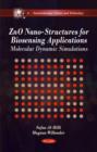 Image for ZnO nano-structures for biosensing applications  : molecular dynamic simulations
