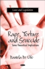 Image for Rape, torture and genocide  : some theoretical implications