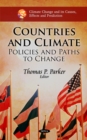 Image for Countries &amp; Climate : Policies &amp; Paths to Change
