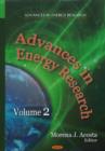Image for Advances in Energy Research : Volume 2
