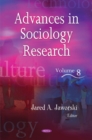 Image for Advances in Sociology Research : Volume 8