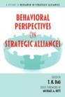 Image for Behavioral perspectives on strategic alliances