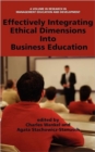 Image for Effectively Managing Ethical Dimensions into Business Education