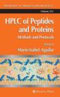 Image for HPLC of Peptides and Proteins : Methods and Protocols