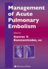 Image for Management of Acute Pulmonary Embolism