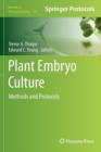 Image for Plant embryo culture  : methods and protocols