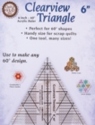 Image for Clearview Triangle 6 Inch - 60 Acrylic Ruler