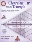 Image for Clearview Triangle (TM) 8 inch - 60 Degrees Acrylic Ruler