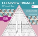 Image for Clearview Triangle™ 60° Acrylic Ruler 8&quot;