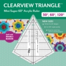 Image for Clearview Triangle (TM) Mini Super 60 Degrees Acrylic Ruler