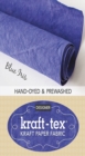 Image for kraft-tex (R) Designer, Blue Iris : Kraft Paper Fabric