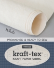 Image for kraft-tex® Vintage Roll, White Prewashed : Kraft Paper Fabric