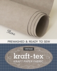 Image for kraft-tex (R) Vintage Roll, Stone Prewashed : Kraft Paper Fabric